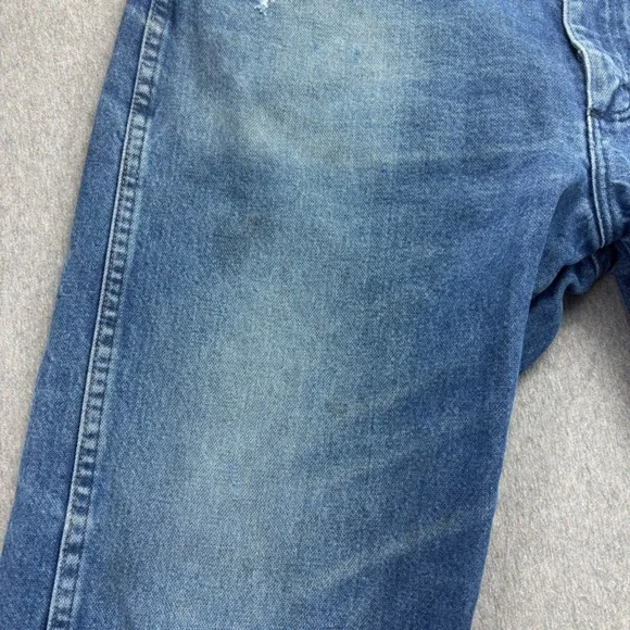 Wrangler Jeans Means 36x32 Cowboy Cut Original Fit George Straight Blue Rodeo - Picture 6 of 16